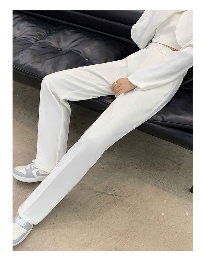 EMILIA – Wide-Leg Soft Fit Trousers