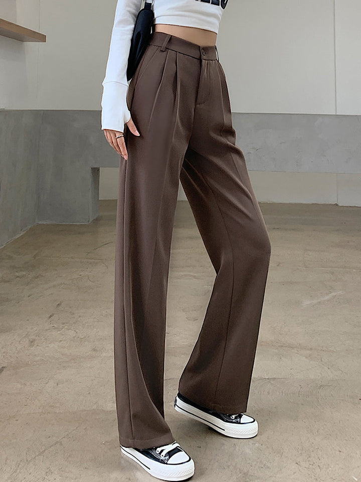 EMILIA – Wide-Leg Soft Fit Trousers