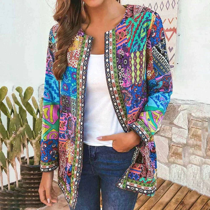 MAIA – Floral Print Jacket