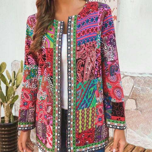 MAIA – Floral Print Jacket