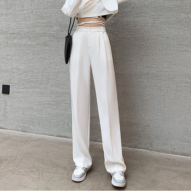 EMILIA – Wide-Leg Soft Fit Trousers