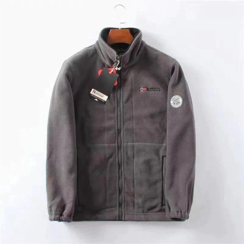 IVAR – Men’s Zip-Up Fleece Sweater