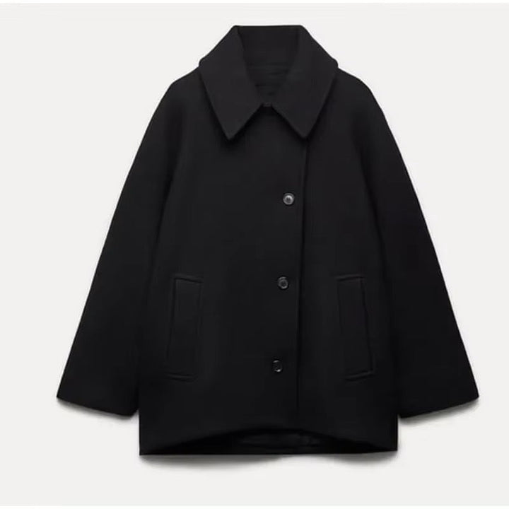 SIERRA - Women's Oversized Classic Wool-Blend Coat