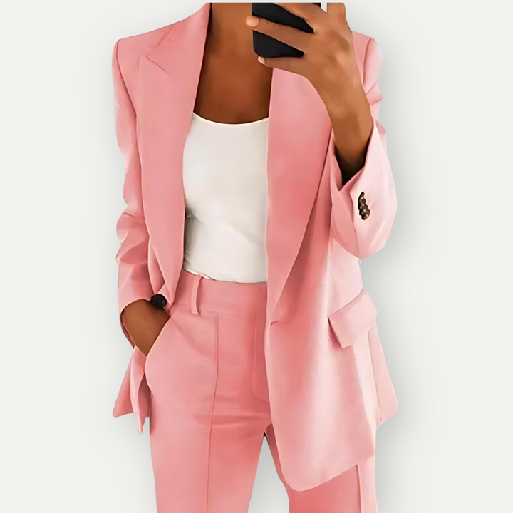 DEYLA – Klassisches Damen-Blazer-Set