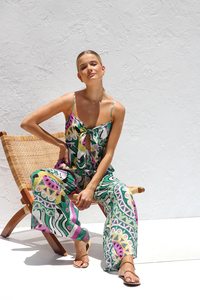 SIA - Boho-Jumpsuit mit buntem Ethno-Print