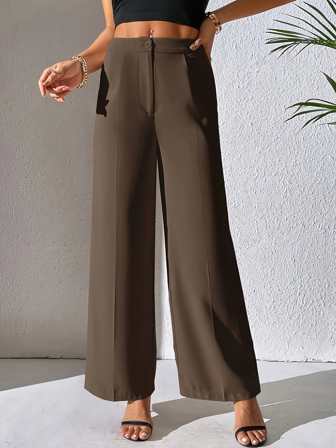 JORDAN – Wide-Leg High-Waist Pants