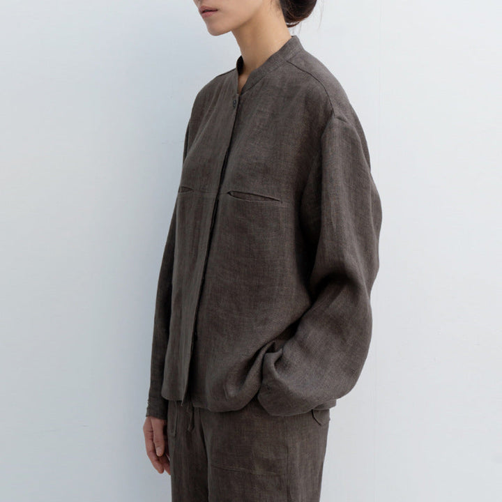 NOVAM – Women's Oversized Linen Shirt