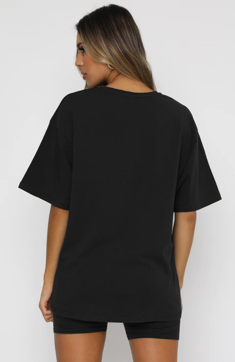 CIARA – Oversized T-Shirt & Shorts Set