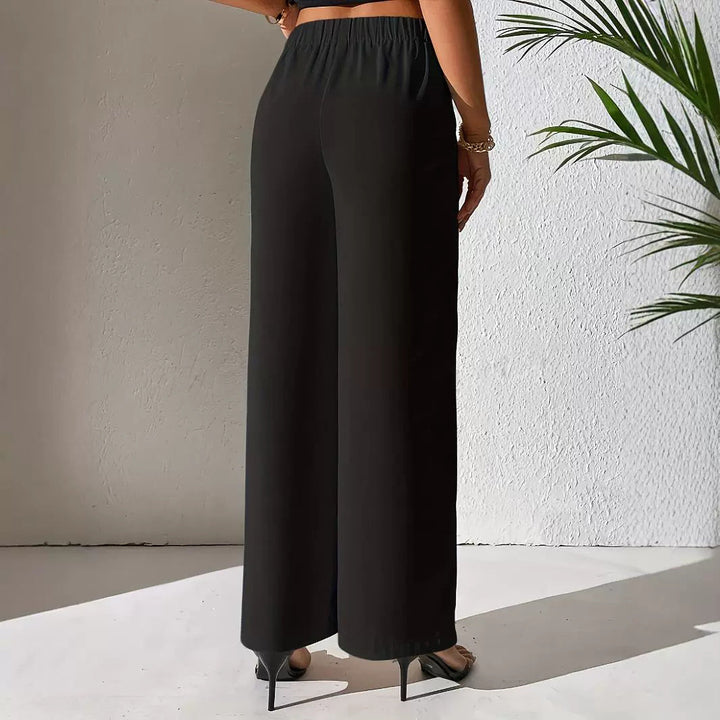 JORDAN – Wide-Leg High-Waist Pants