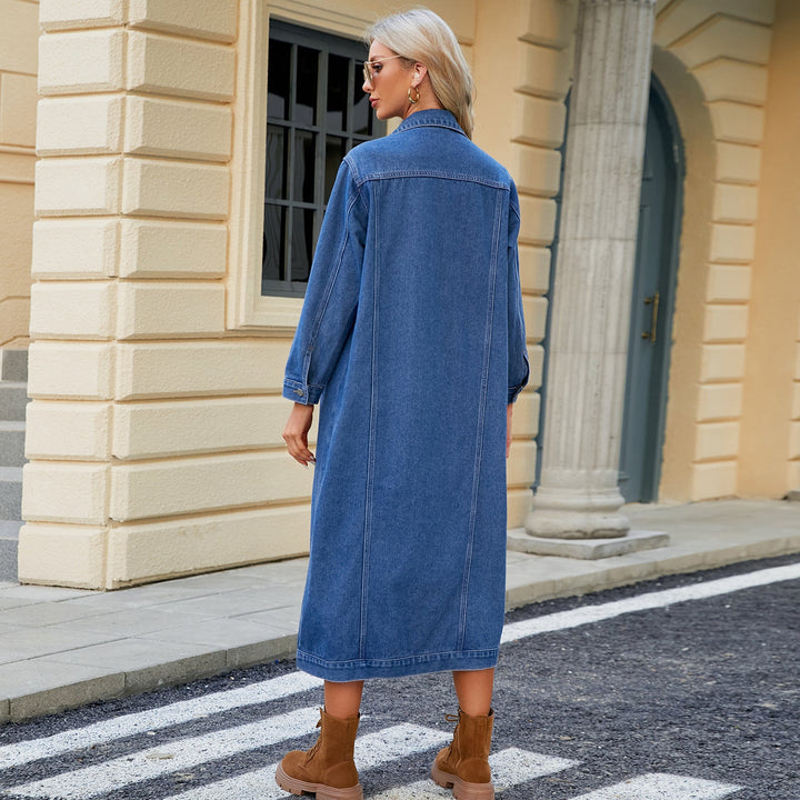 LEONA – Denim Duster Jacket
