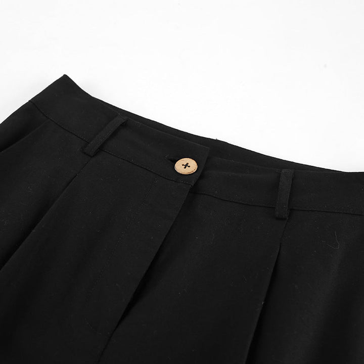 LAYA – Cotton Crop & Wide-Leg Pants Set