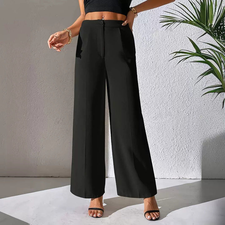 JORDAN – Wide-Leg High-Waist Pants