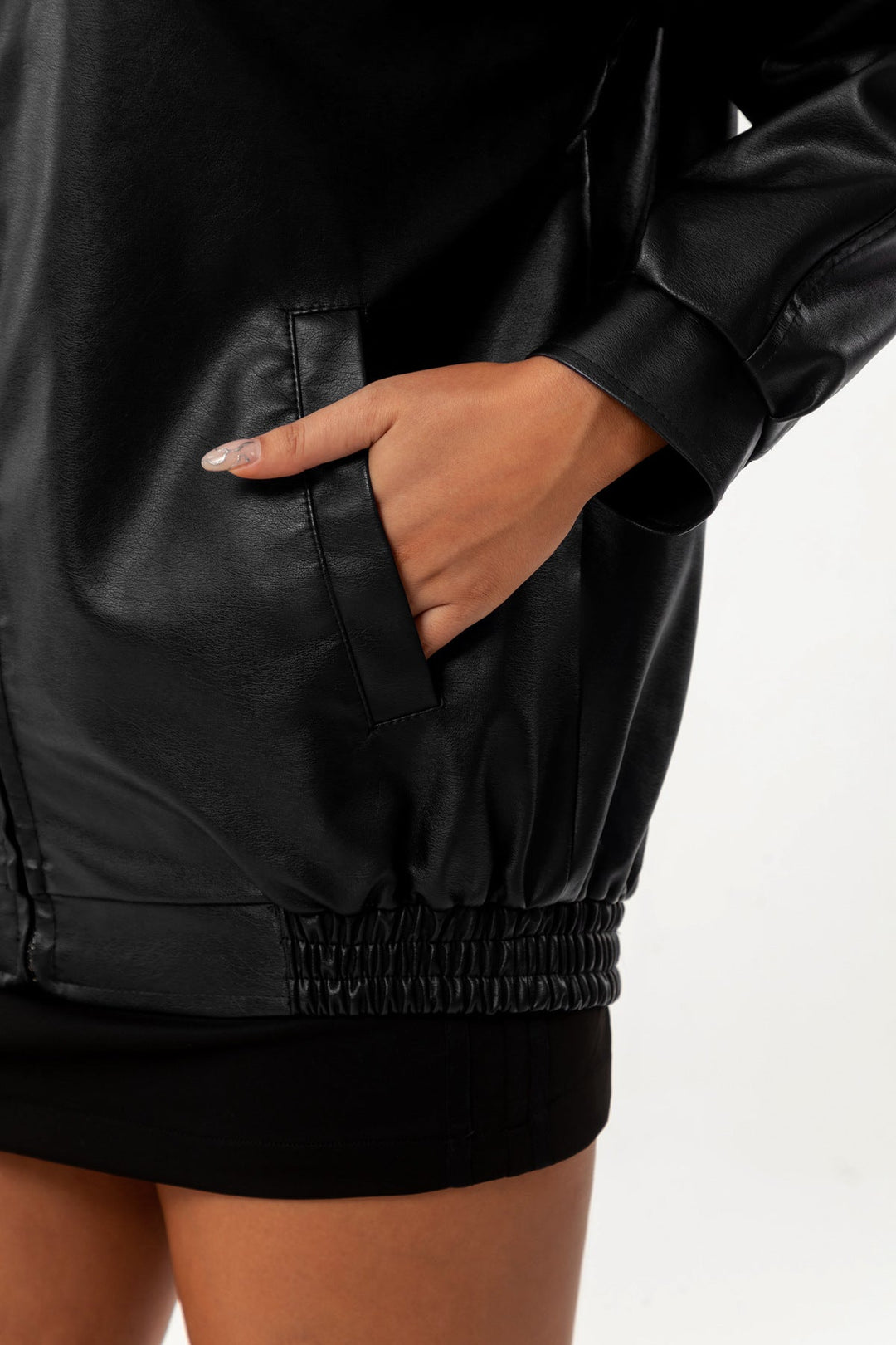 ZARIA – Vegan Leather Jacket