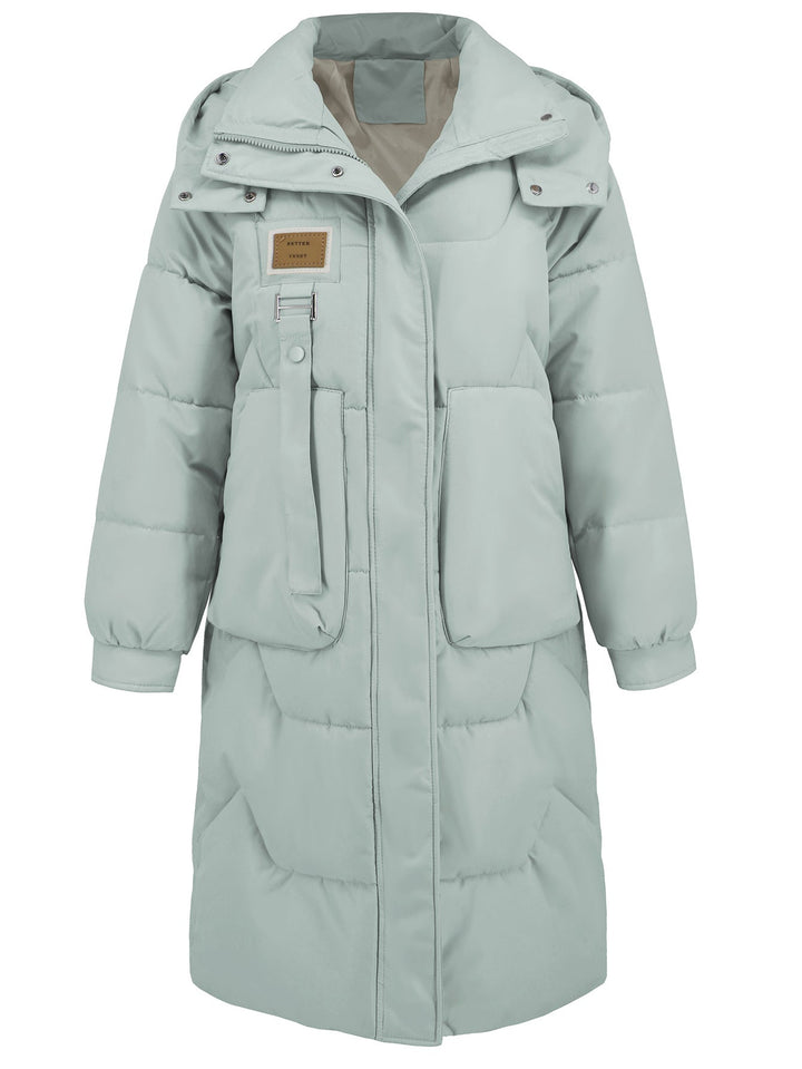 KINSLEY - Women's Long Quilted Winter Coat