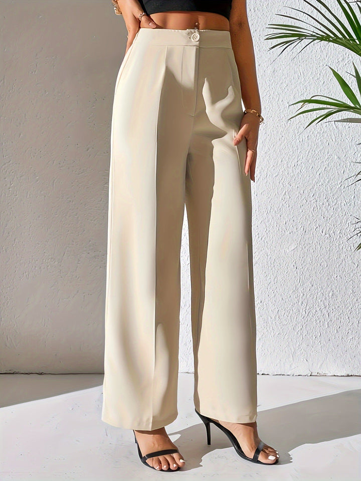JORDAN – Wide-Leg High-Waist Pants