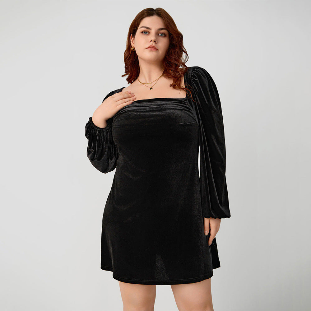 SELENE – Long Sleeve Mini Dress