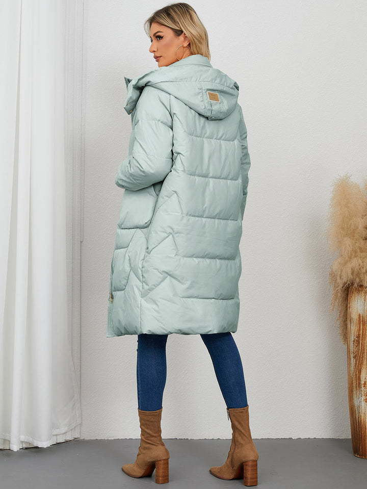 KINSLEY - Women's Long Quilted Winter Coat
