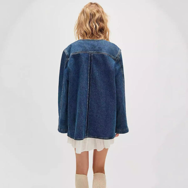 YLENIA - Oversized Denim Jacket