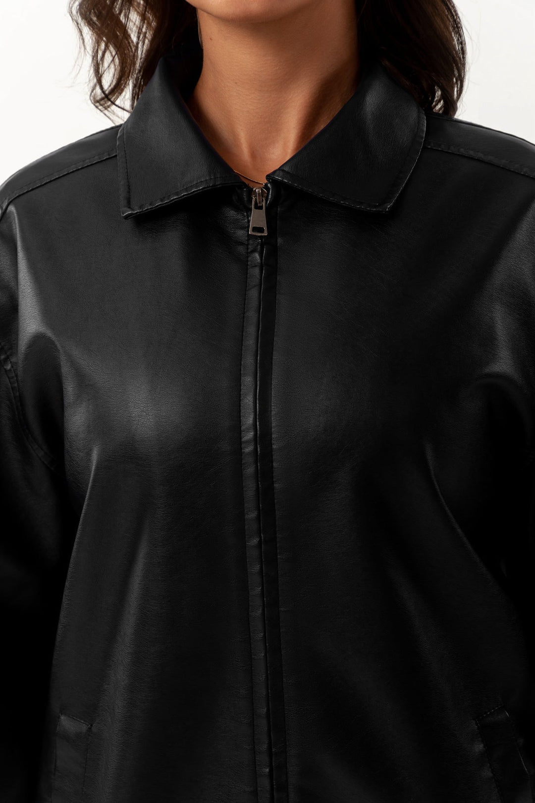 ZARIA – Vegan Leather Jacket
