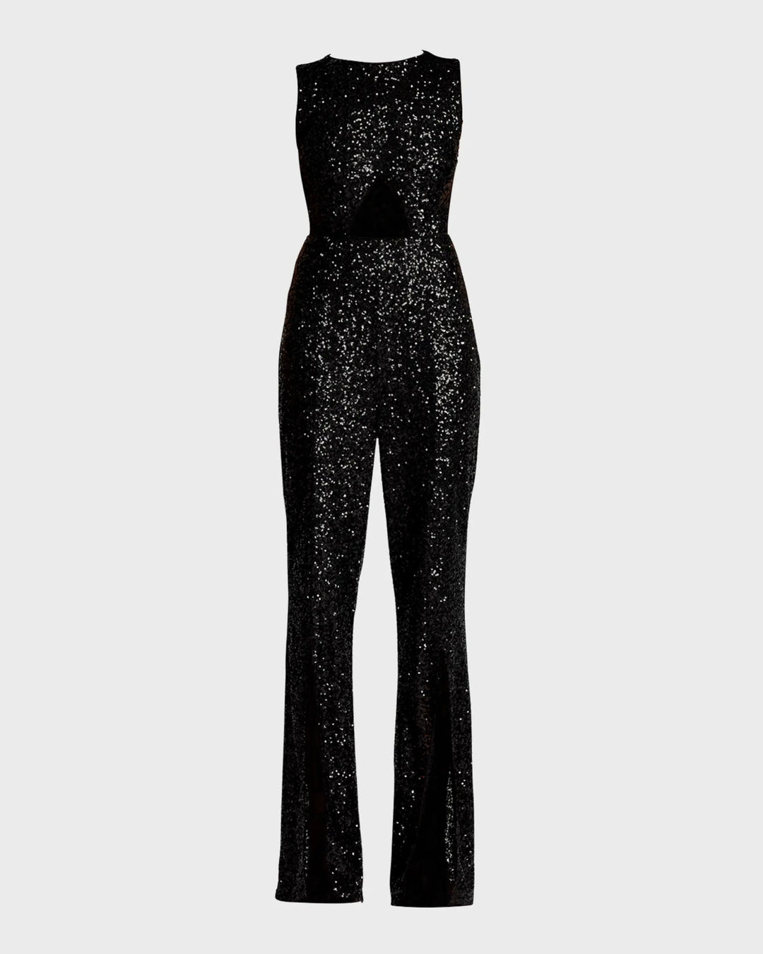 MACY - Women's Sequin Cutout Sleeveless Jumpsuit