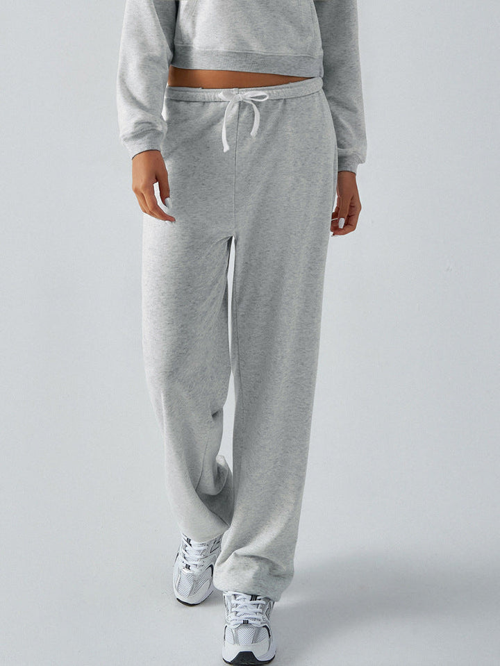 RAINEE - Women’s Two-Piece Half-Zip Hoodie Sweat Set
