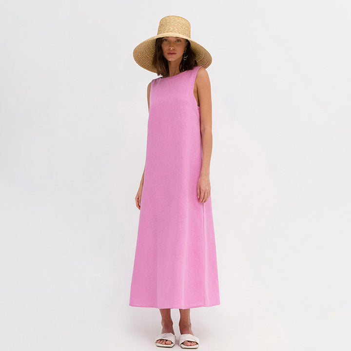 PARIS – French Style Long A-line dress
