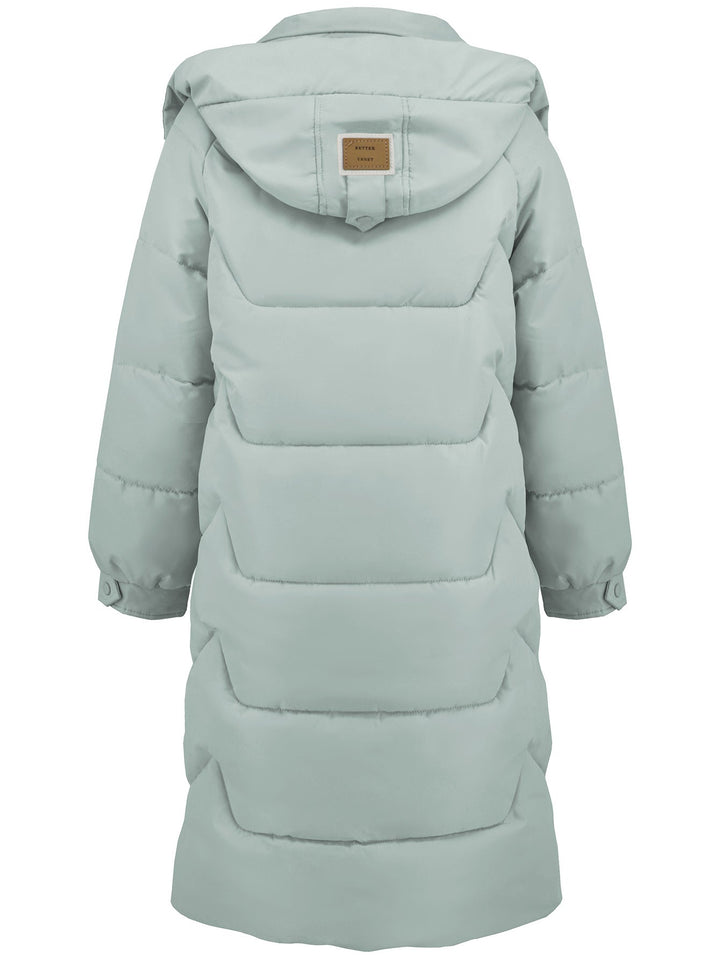 KINSLEY - Women's Long Quilted Winter Coat