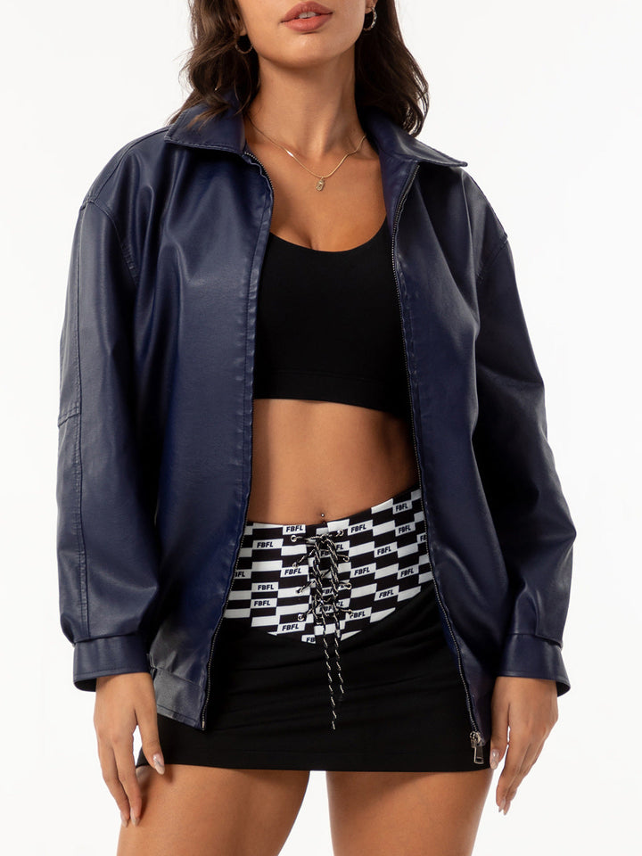 ZARIA – Vegan Leather Jacket