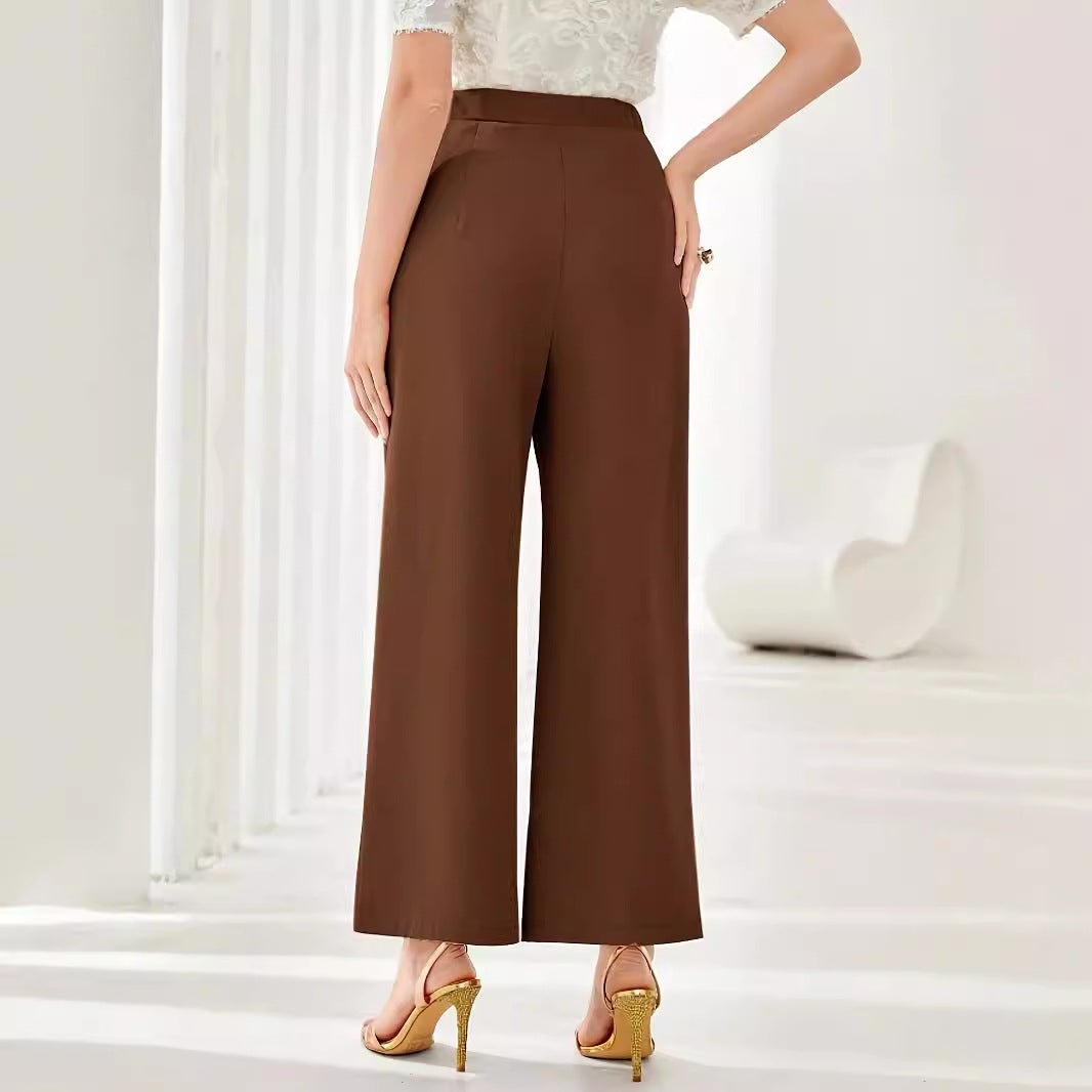 NURI – Relaxed Fit High-Waist Suit Pants