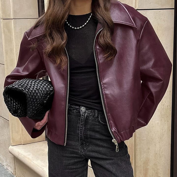 SERA - Women's Vegan Leather Jacket
