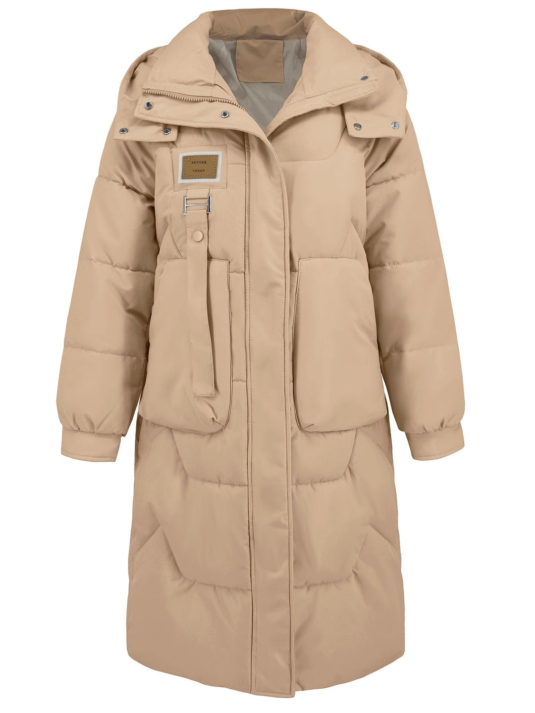 KINSLEY - Women's Long Quilted Winter Coat