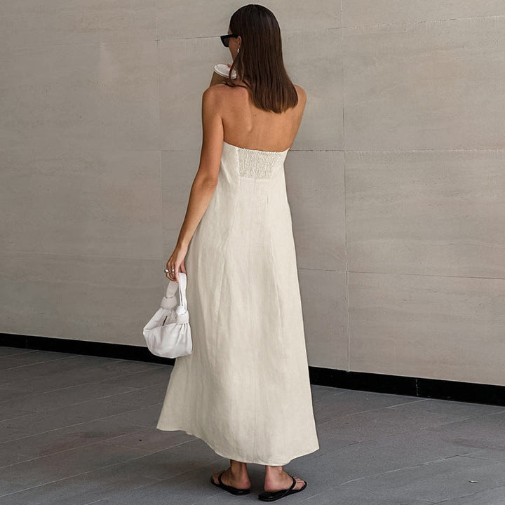 CHARLOT – Strapless Maxi Dress