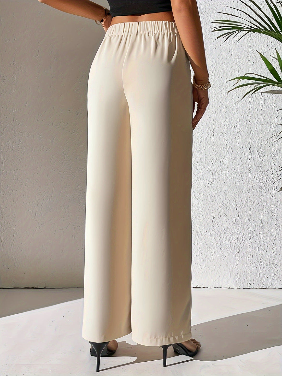 JORDAN – Wide-Leg High-Waist Pants
