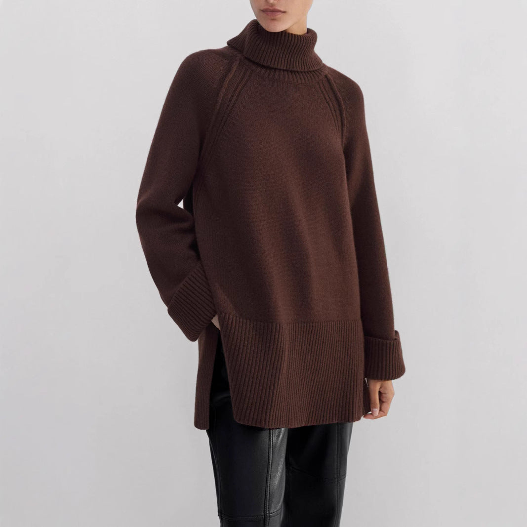 DINA - Oversize Rollkragenpullover Damen