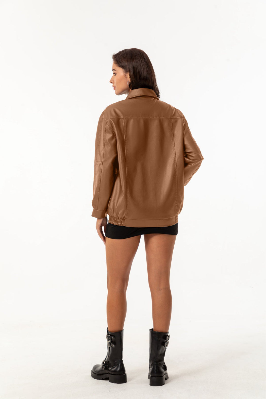 ZARIA – Vegan Leather Jacket