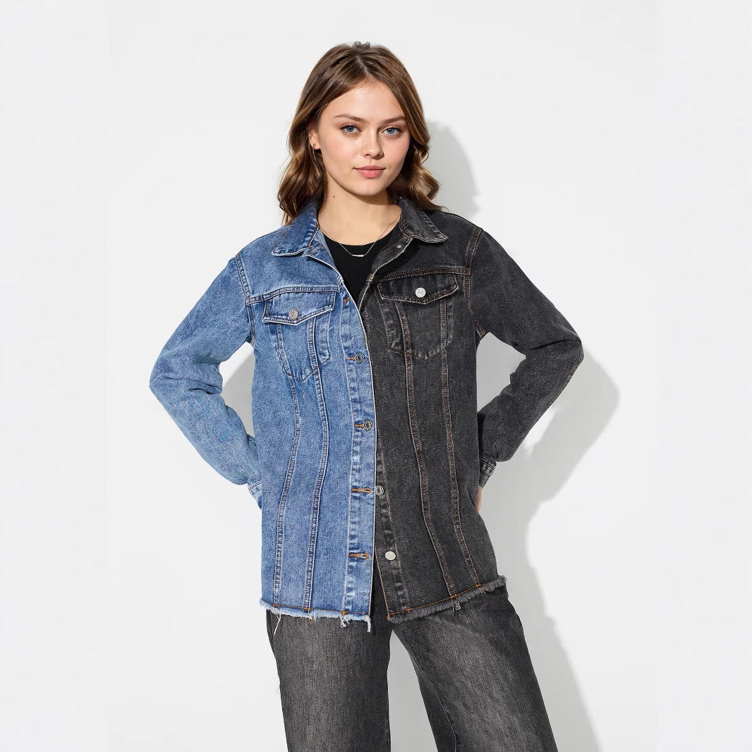 ASAL - Oversize-Jeansjacke Damen