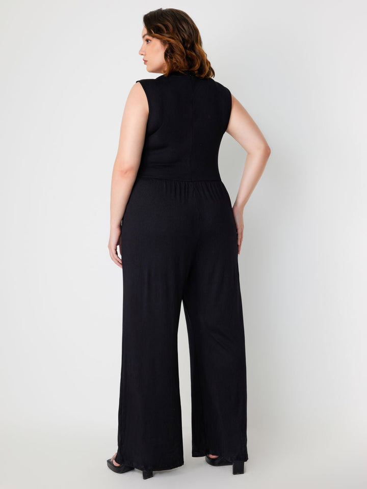 ZARIEL – Women's Wide-Leg Sleeveless Jumpsuit
