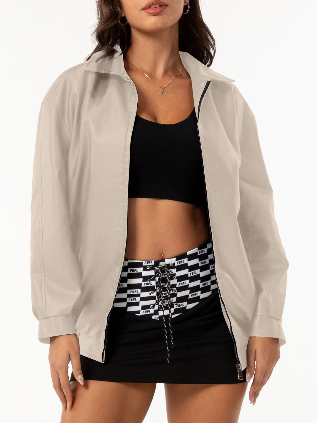 ZARIA – Vegan Leather Jacket