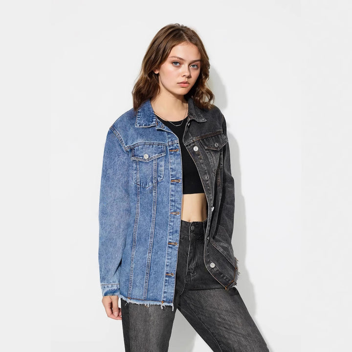 ASAL - Oversize-Jeansjacke Damen