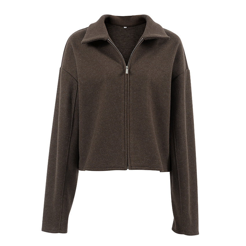 FREYA - Women's Cropped Wool Blend Jacket