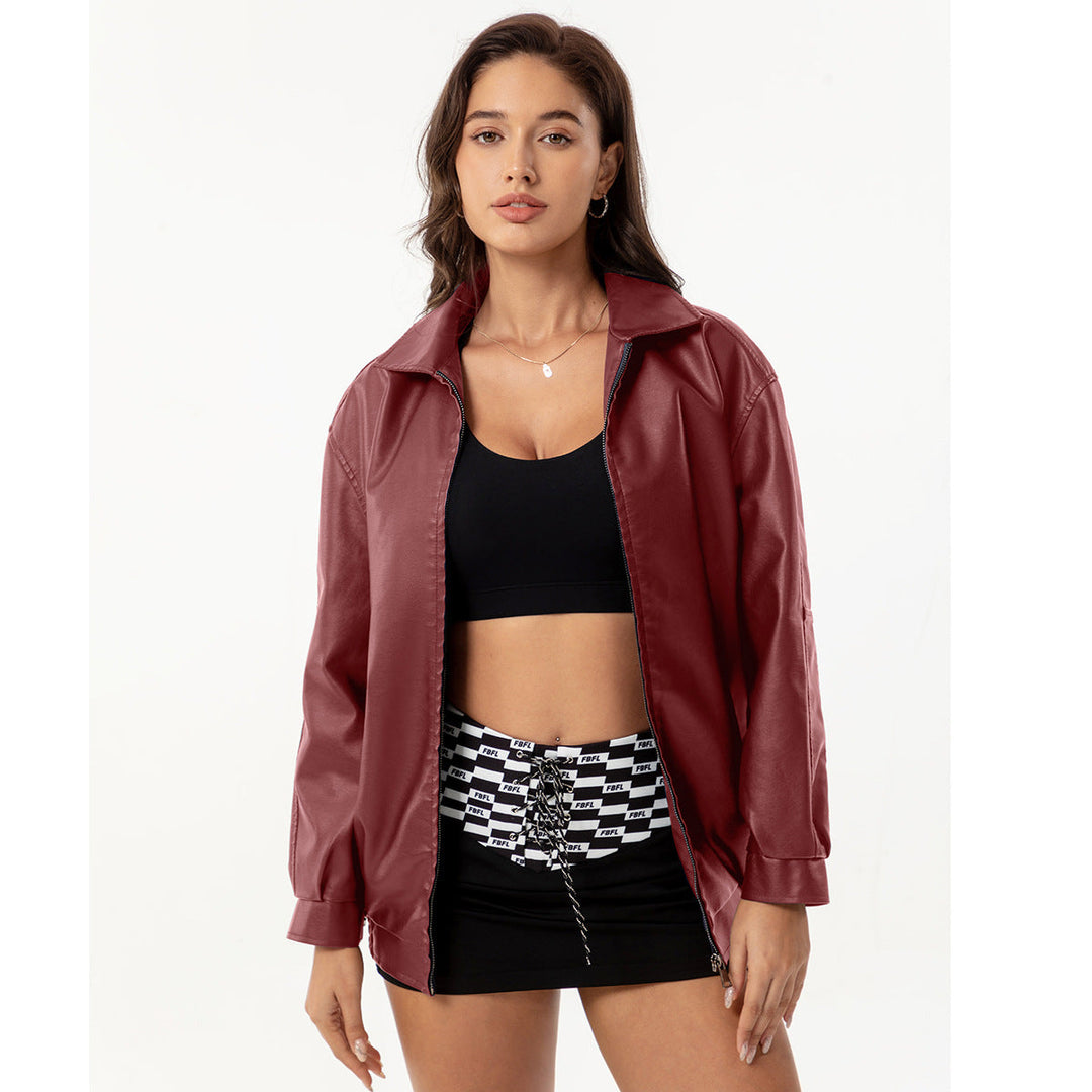 ZARIA – Vegan Leather Jacket