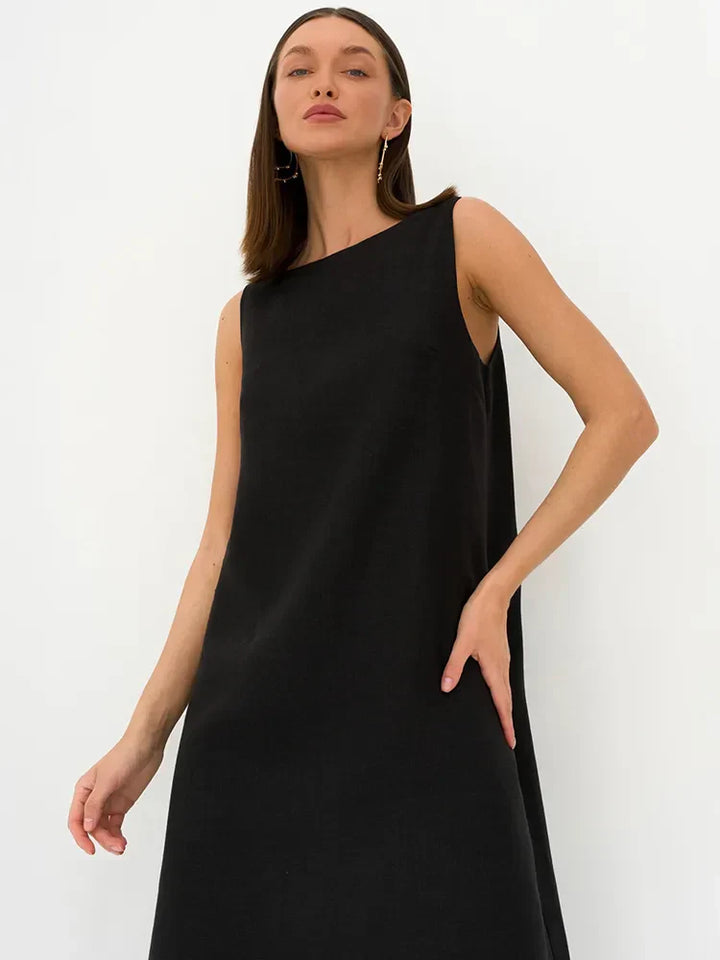 PARIS – French Style Long A-line dress