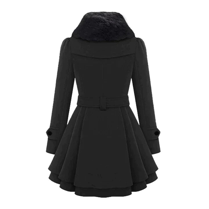 FELIN - Women's Elegant Mid-Length Coat