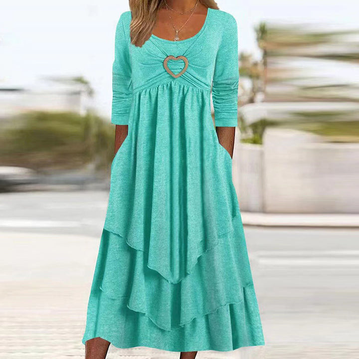 LYNA – Long Sleeve Everyday Basic Dress