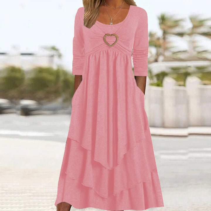 LYNA – Long Sleeve Everyday Basic Dress