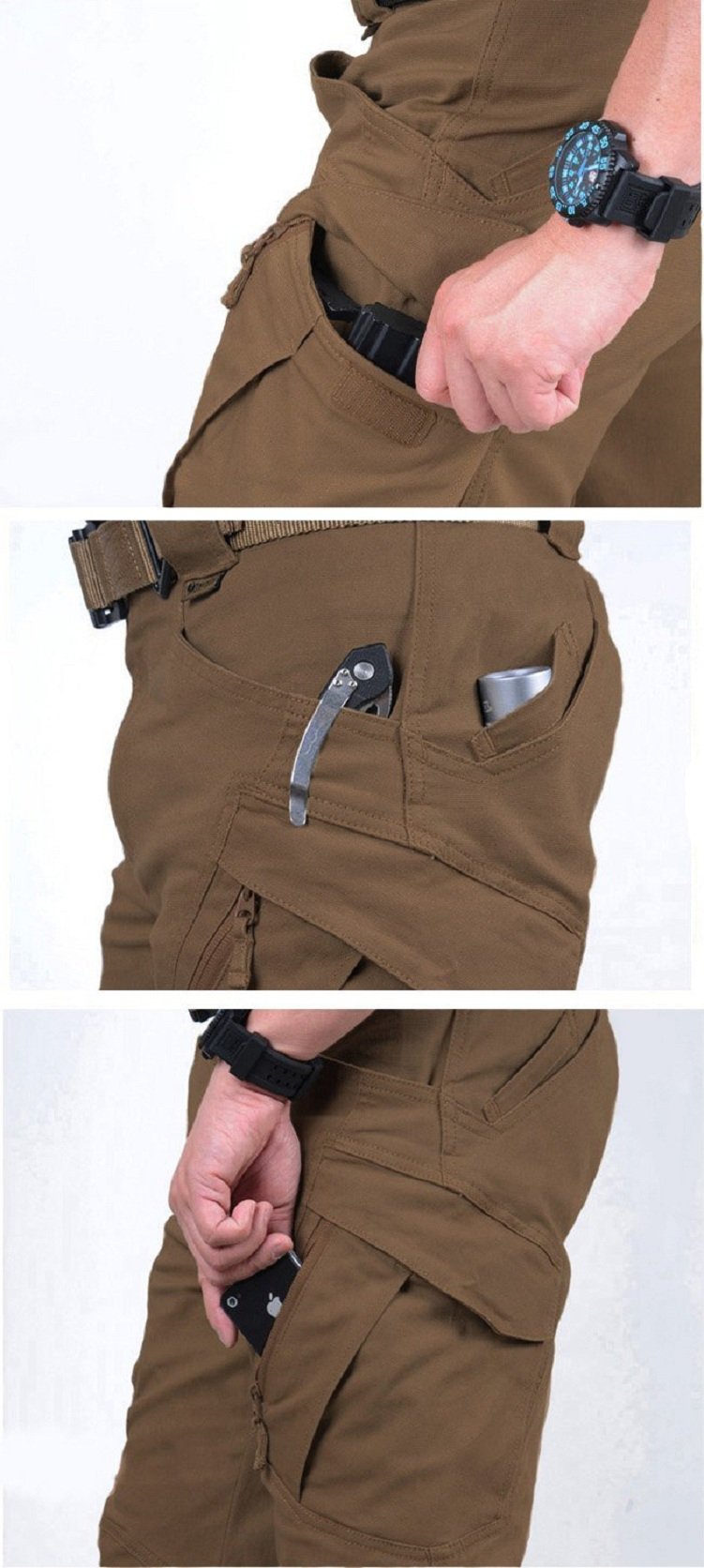 THORIN – Water-Repellent Utility Cargo Work Pants