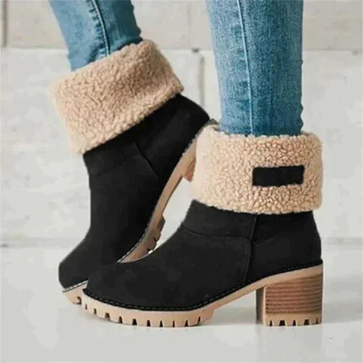 MIRA – Women’s Teddy-Lined Ankle Boots