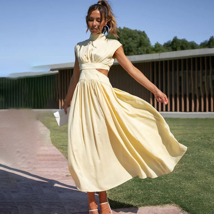 AYDA – Soft Cut-Out Midi Dress