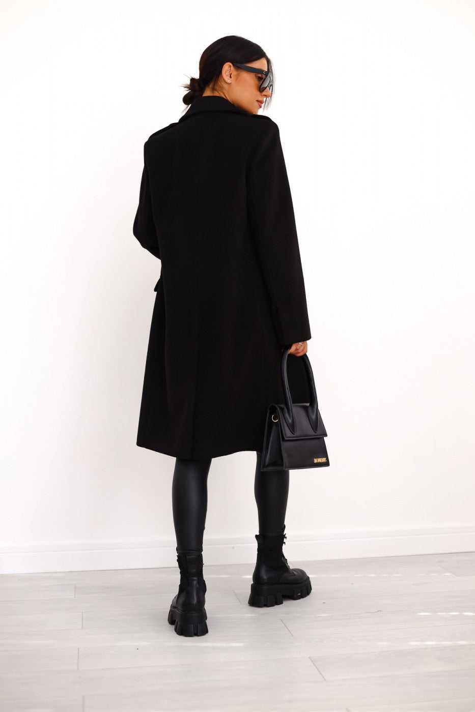 ILONA – Double Breasted Vegan Wool Coat