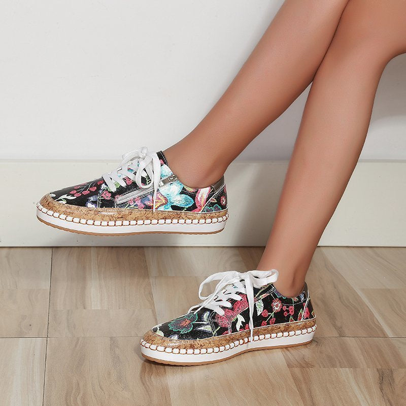 ARLENE – Floral Print Women's Sneakers